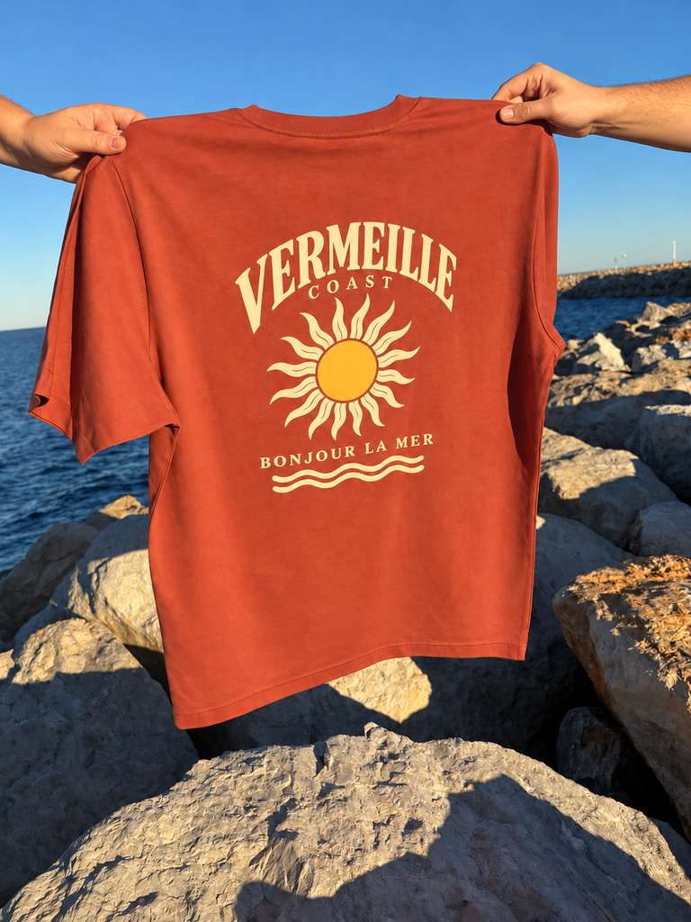 Tee-shirt Sun terracotta