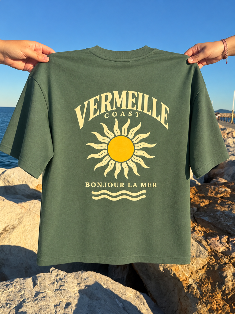 Tee-shirt Sun vert