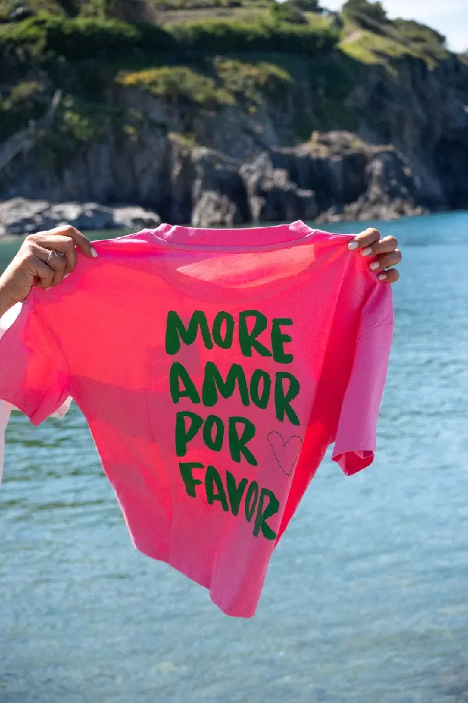 Tee-shirt More Amor rose (XXS/XS)