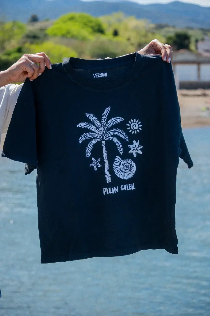 Tee-shirt Plein Soleil noir (XXS/XS)